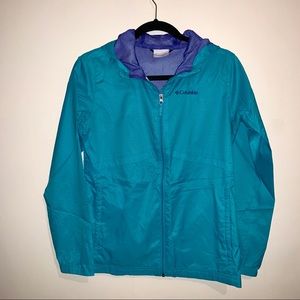 Columbia | Teal Rain Jacket (L)